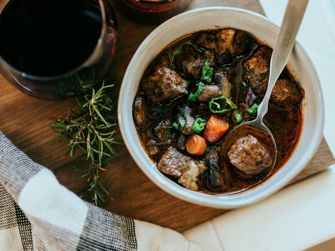 English Beef and Ale Casserole