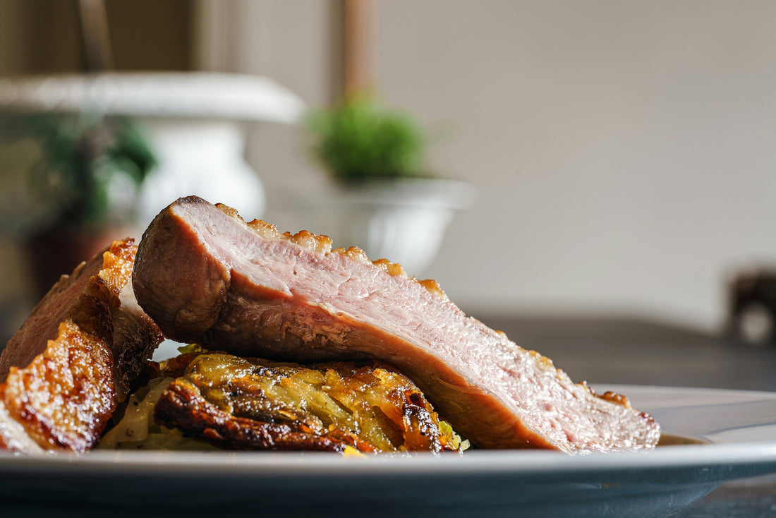 Grilled Pork Loin Chops with Honey Mustard Glaze
