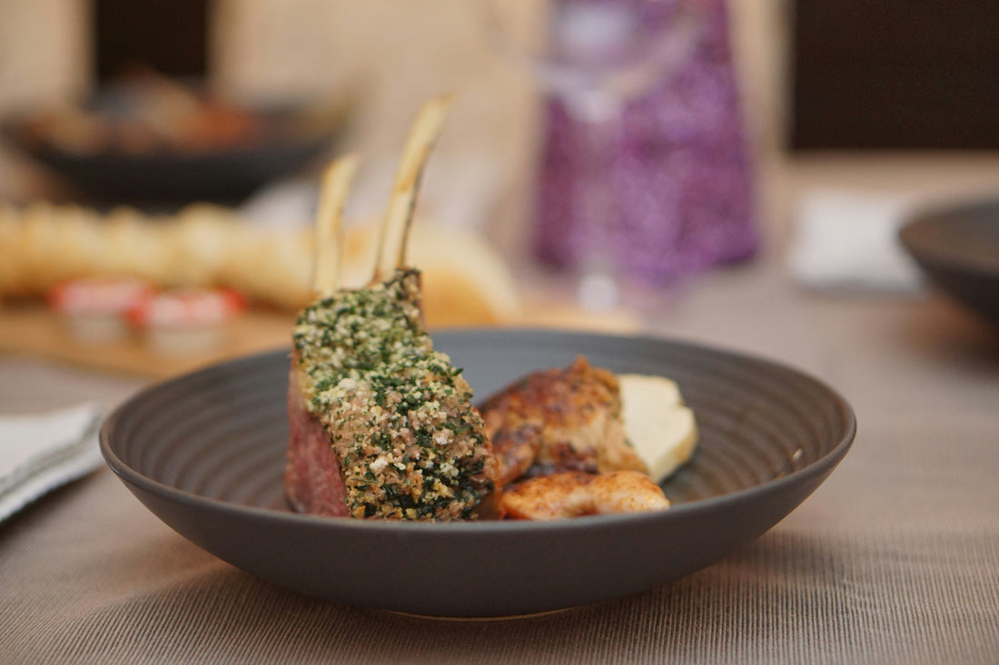 Mint-Crusted Lamb Rump